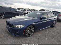 2018 BMW 540I Blue  Gasoline WBAJE5C50JWA94390 photo #3