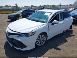 2019 TOYOTA CAMRY LE White  Gasoline 4T1B11HK7KU803316 photo #3