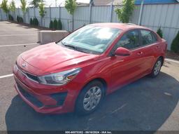 2021 KIA RIO S Red  Gasoline 3KPA24AD2ME365364 photo #3