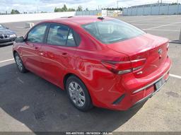 2021 KIA RIO S Red  Gasoline 3KPA24AD2ME365364 photo #4