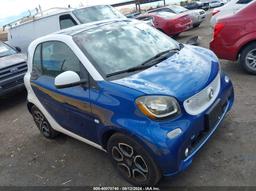 2016 SMART FORTWO PASSION/PRIME/PROXY/PURE Blue  Gasoline WMEFJ5DA4GK052948 photo #2