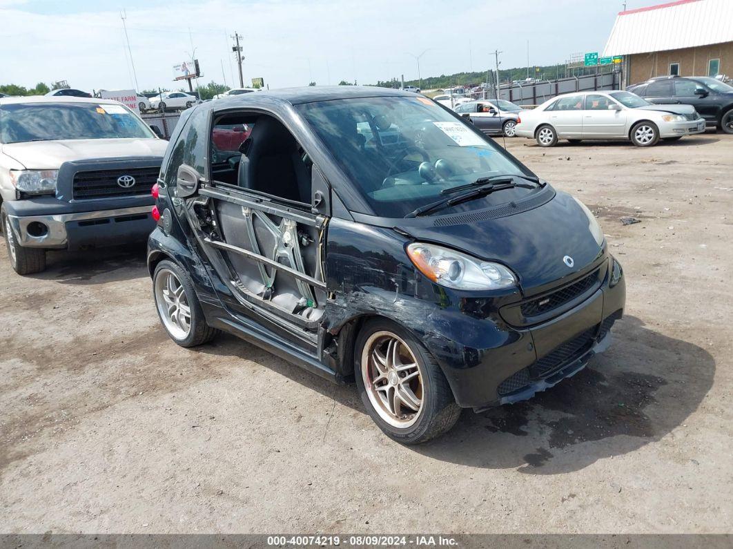 2009 SMART FORTWO BRABUS/PASSION/PURE Black  Gasoline WMEEJ31X49K237738 photo #1