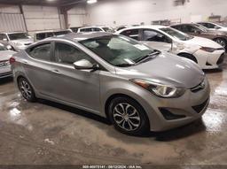 2016 HYUNDAI ELANTRA SE Gray  Gasoline 5NPDH4AE4GH679201 photo #2