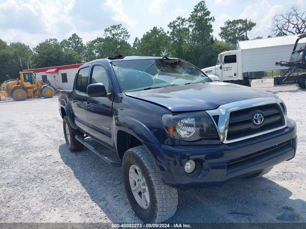 2005 TOYOTA TACOMA PRERUNNER V6 Blue  Gasoline 3TMJU62N55M004294 photo #1