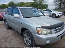 2006 TOYOTA HIGHLANDER HYBRID Silver  Hybrid JTEEW21A760006521 photo #2