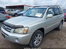 2006 TOYOTA HIGHLANDER HYBRID Silver  Hybrid JTEEW21A760006521 photo #3