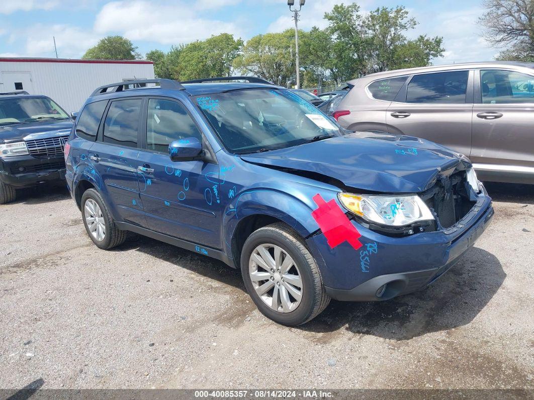 2012 SUBARU FORESTER 2.5X PREMIUM Blue  Gasoline JF2SHBDCXCH417196 photo #1