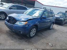 2012 SUBARU FORESTER 2.5X PREMIUM Blue  Gasoline JF2SHBDCXCH417196 photo #3