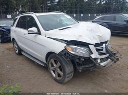 2017 MERCEDES-BENZ GLE 350 4MATIC White  Gasoline 4JGDA5HB2HA914222 photo #2