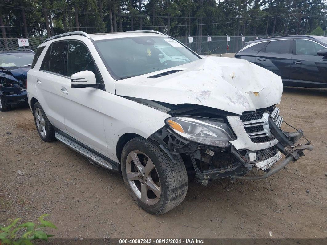 2017 MERCEDES-BENZ GLE 350 4MATIC White  Gasoline 4JGDA5HB2HA914222 photo #1