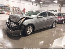 2013 HYUNDAI SONATA GLS Gray  Gasoline 5NPEB4AC0DH690583 photo #3