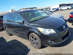 2009 VOLKSWAGEN ROUTAN SEL PREMIUM Black  Gasoline 2V8HW64X89R581265 photo #2