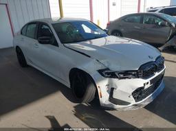 2023 BMW 330I White  Gasoline 3MW69FF07P8D50524 photo #2