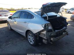 2019 CHEVROLET CRUZE LT Silver  Gasoline 1G1BE5SM6K7144291 photo #4