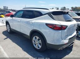 2021 CHEVROLET BLAZER FWD 1LT White  Gasoline 3GNKBBRA1MS526945 photo #4