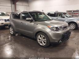 2016 KIA SOUL + Gray  Gasoline KNDJP3A58G7387832 photo #2