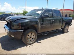 2011 CHEVROLET SILVERADO 1500 LT Black  Flexible Fuel 3GCPCSE04BG192144 photo #3