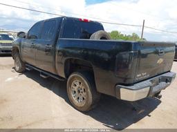 2011 CHEVROLET SILVERADO 1500 LT Black  Flexible Fuel 3GCPCSE04BG192144 photo #4