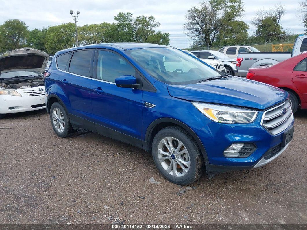 2017 FORD ESCAPE SE Blue  Gasoline 1FMCU9GD8HUC01272 photo #1