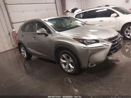 2017 LEXUS NX 200T Gray  Gasoline JTJBARBZ9H2123590 photo #2