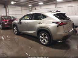 2017 LEXUS NX 200T Gray  Gasoline JTJBARBZ9H2123590 photo #4