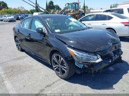 2021 NISSAN SENTRA SR XTRONIC CVT Black  Gasoline 3N1AB8DV0MY248573 photo #2