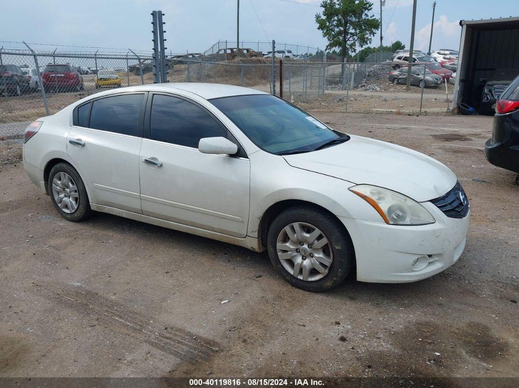 2012 NISSAN ALTIMA 2.5 S White  Gasoline 1N4AL2AP9CC140186 photo #1