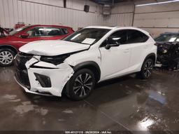 2018 LEXUS NX 300 F SPORT White  Gasoline JTJBARBZ5J2164823 photo #3