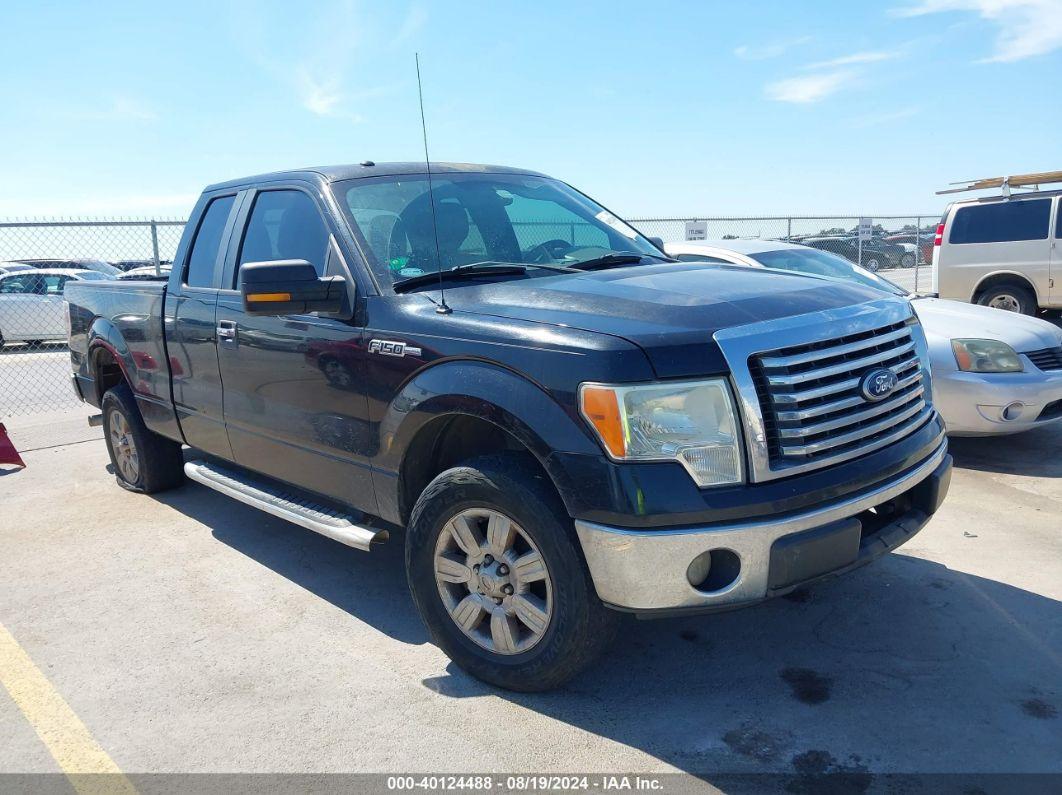 2010 FORD F-150 STX/XL/XLT Black  Gasoline 1FTEX1E81AKE75278 photo #1