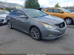 2014 HYUNDAI SONATA SE Gray  Gasoline 5NPEC4ACXEH814244 photo #2