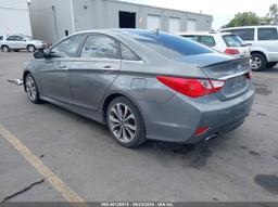 2014 HYUNDAI SONATA SE Gray  Gasoline 5NPEC4ACXEH814244 photo #4