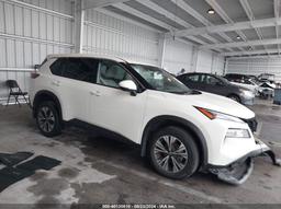 2021 NISSAN ROGUE SV FWD White  Gasoline JN8AT3BA9MW023609 photo #2