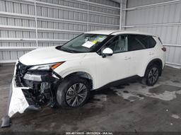 2021 NISSAN ROGUE SV FWD White  Gasoline JN8AT3BA9MW023609 photo #3