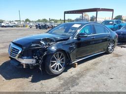 2015 MERCEDES-BENZ S 63 AMG 4MATIC Black  Gasoline WDDUG7JB9FA183719 photo #3