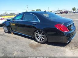 2015 MERCEDES-BENZ S 63 AMG 4MATIC Black  Gasoline WDDUG7JB9FA183719 photo #4