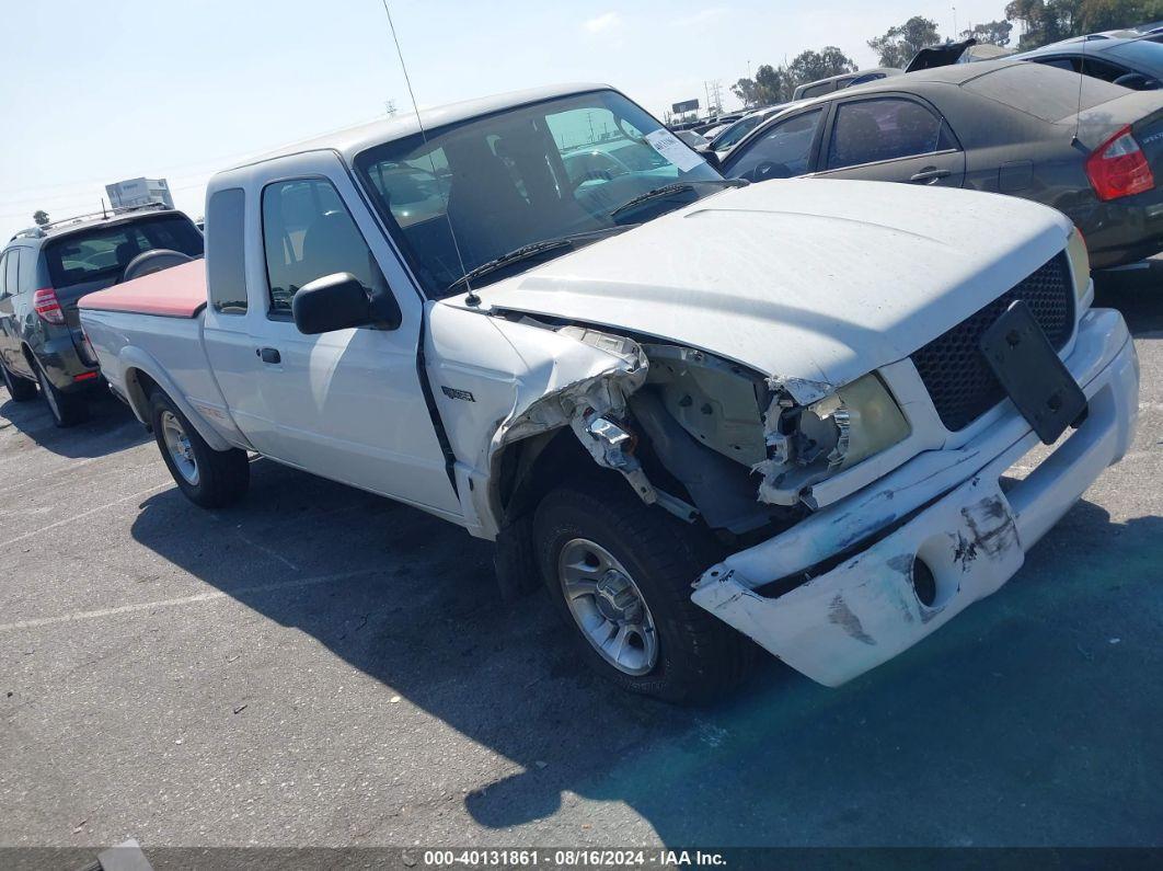 2003 FORD RANGER EDGE/TREMOR/XLT White  Flexible Fuel 1FTYR44V13PA16502 photo #1