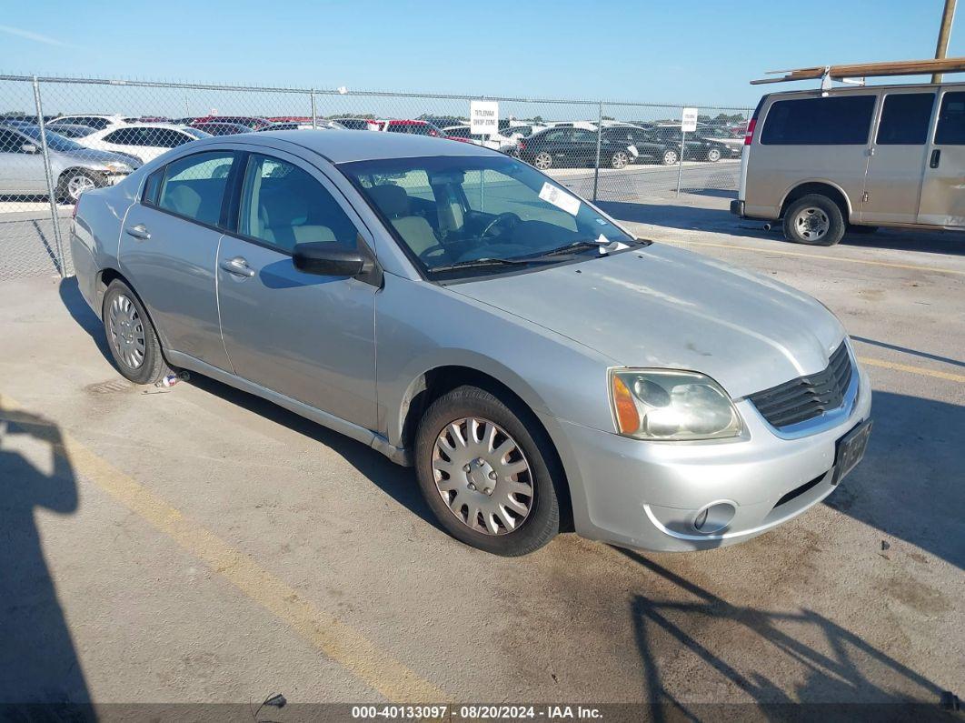 2007 MITSUBISHI GALANT ES/SE Silver  Gasoline 4A3AB36F97E025792 photo #1