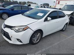 2015 TOYOTA COROLLA LE PLUS White  Gasoline 5YFBURHE2FP228291 photo #3