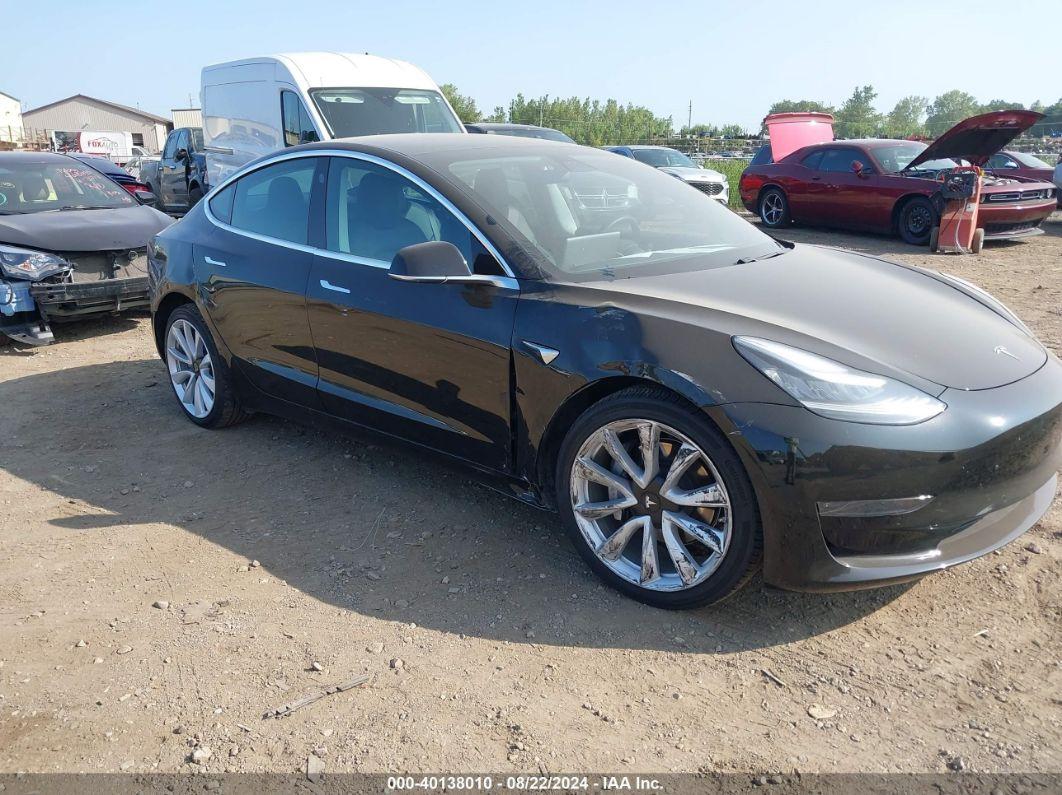 2020 TESLA MODEL 3 STANDARD RANGE PLUS REAR-WHEEL DRIVE/STANDARD RANGE REAR-WHEEL DRIVE Black  Electric 5YJ3E1EA8LF598463 photo #1