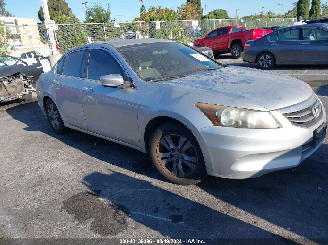 2012 HONDA ACCORD 2.4 LX-P Gray  Gasoline 1HGCP2F48CA182237 photo #1