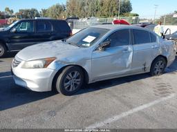 2012 HONDA ACCORD 2.4 LX-P Gray  Gasoline 1HGCP2F48CA182237 photo #3