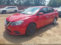 2017 NISSAN SENTRA SV Red  Gasoline 3N1AB7AP4HL676343 photo #3