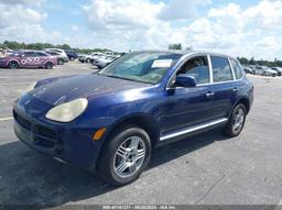 2006 PORSCHE CAYENNE Blue  Gasoline WP1AA29P06LA24401 photo #3