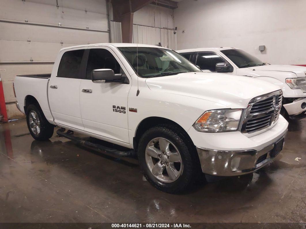 2017 RAM 1500 BIG HORN  4X4 5'7 BOX White  Gasoline 3C6RR7LT3HG626684 photo #1