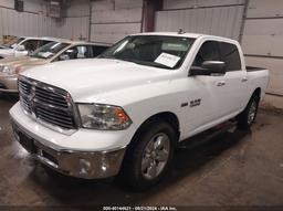 2017 RAM 1500 BIG HORN  4X4 5'7 BOX White  Gasoline 3C6RR7LT3HG626684 photo #3