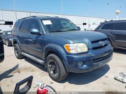 2007 TOYOTA SEQUOIA SR5 V8 Blue  Gasoline 5TDZT34A07S284854 photo #2