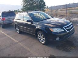 2008 SUBARU OUTBACK 2.5I Black  Gasoline 4S4BP61C786314782 photo #2