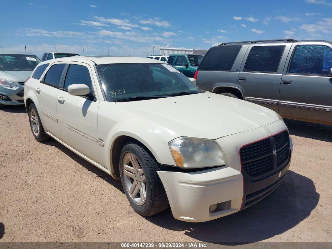 2005 DODGE MAGNUM RT White  Gasoline 2D4GV58295H147586 photo #1