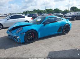 2021 PORSCHE 911 CARRERA Blue  gas WP0AA2A96MS205214 photo #3