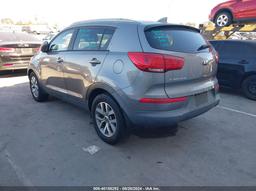 2015 KIA SPORTAGE LX Gray  Gasoline KNDPB3ACXF7766756 photo #4